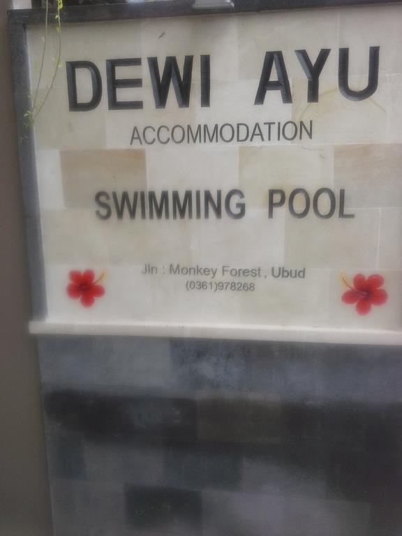 Hotel Dewi Ayu Accomodation Ubud Exterior foto